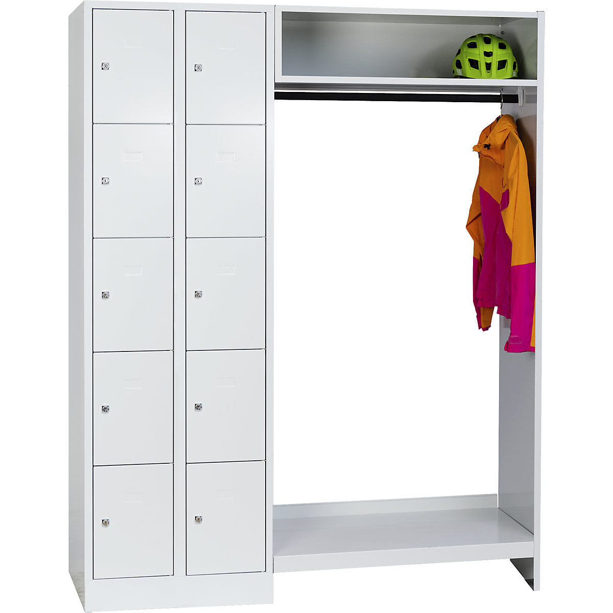 Vestiaire multicases modulaire Dresden – Wolf (Illustration du produit 3)-2