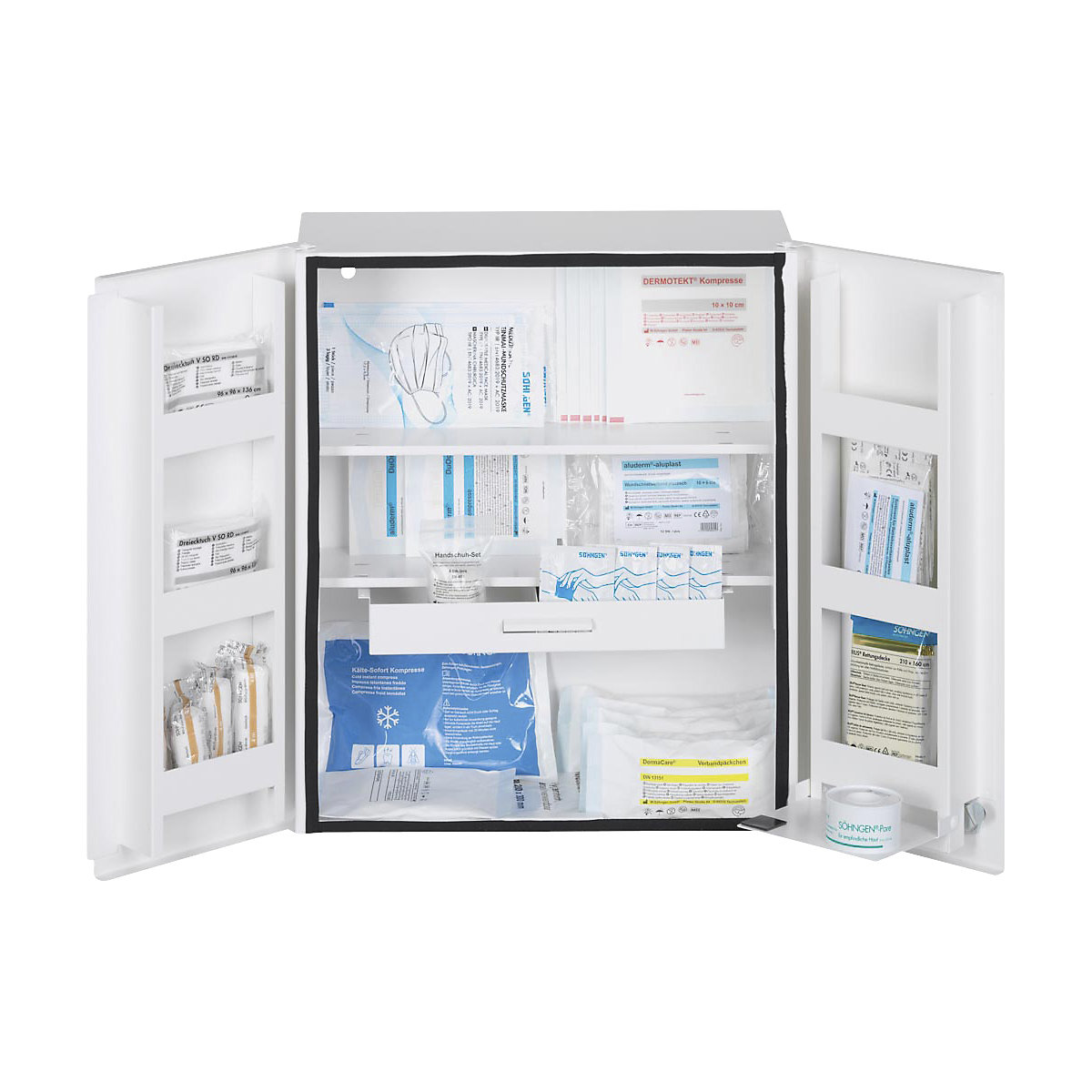 Armoire à pharmacie conforme à la norme DIN 13169 – SÖHNGEN