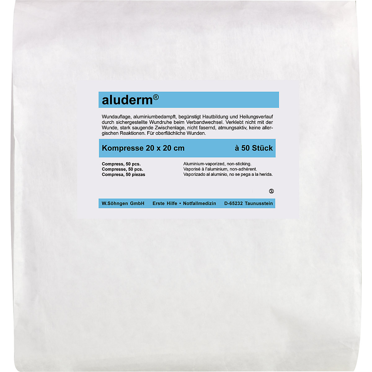 Compresse aluderm®
