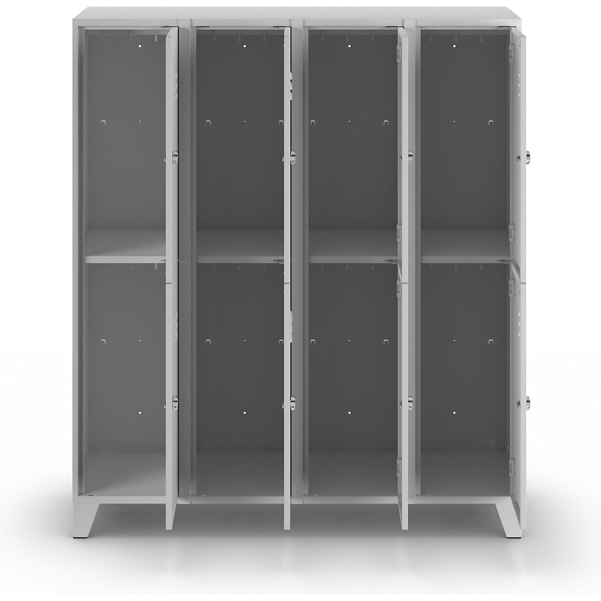 Vestiaire à deux étages Berlin 2 – Wolf (Illustration du produit 86)-85