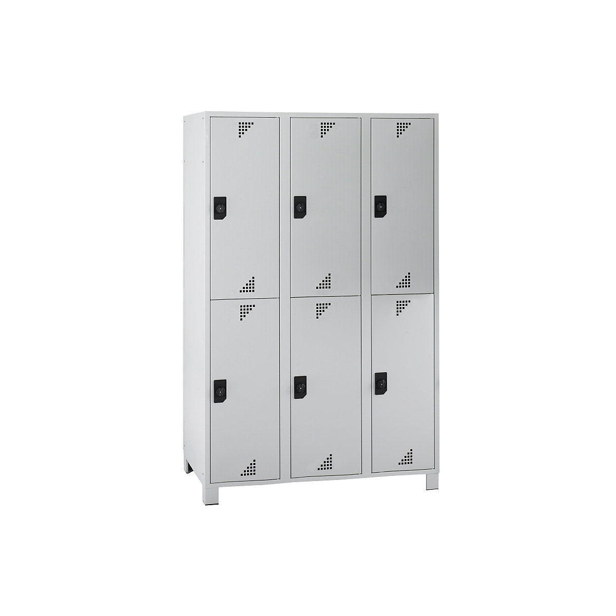 Vestiaire à deux étages Bremen – eurokraft pro (Illustration du produit 10)-9