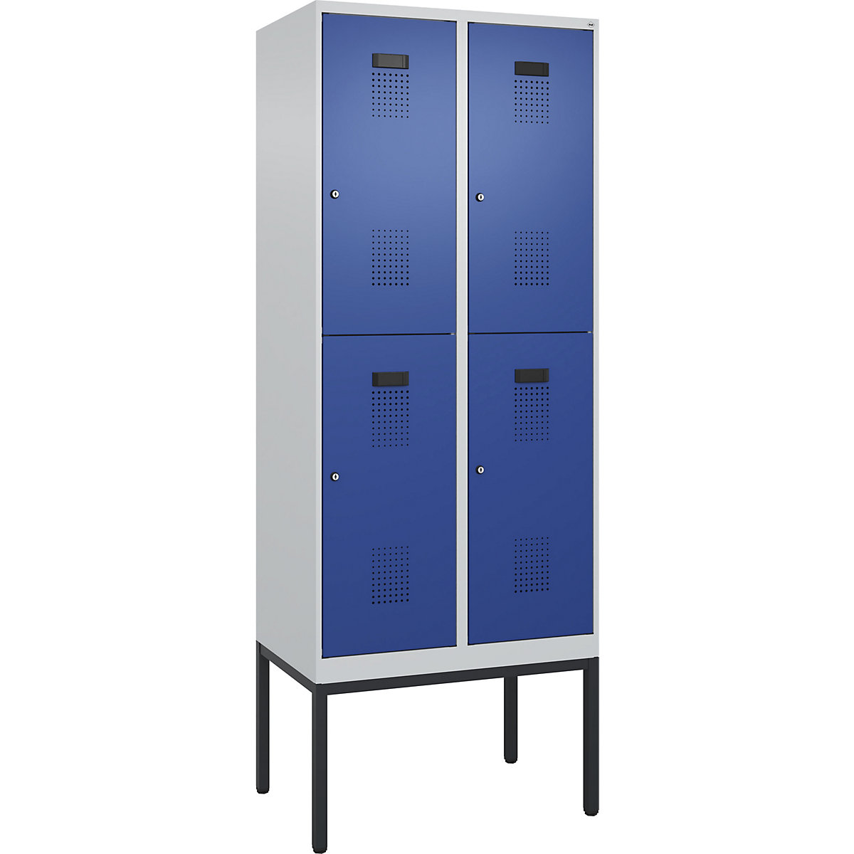 Vestiaire à deux étages Evolo PLUS – C+P (Illustration du produit 2)-1