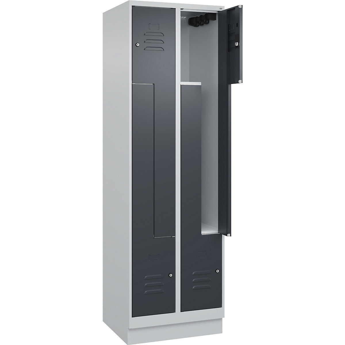 Vestiaire à portes en Z Classic PLUS – C+P