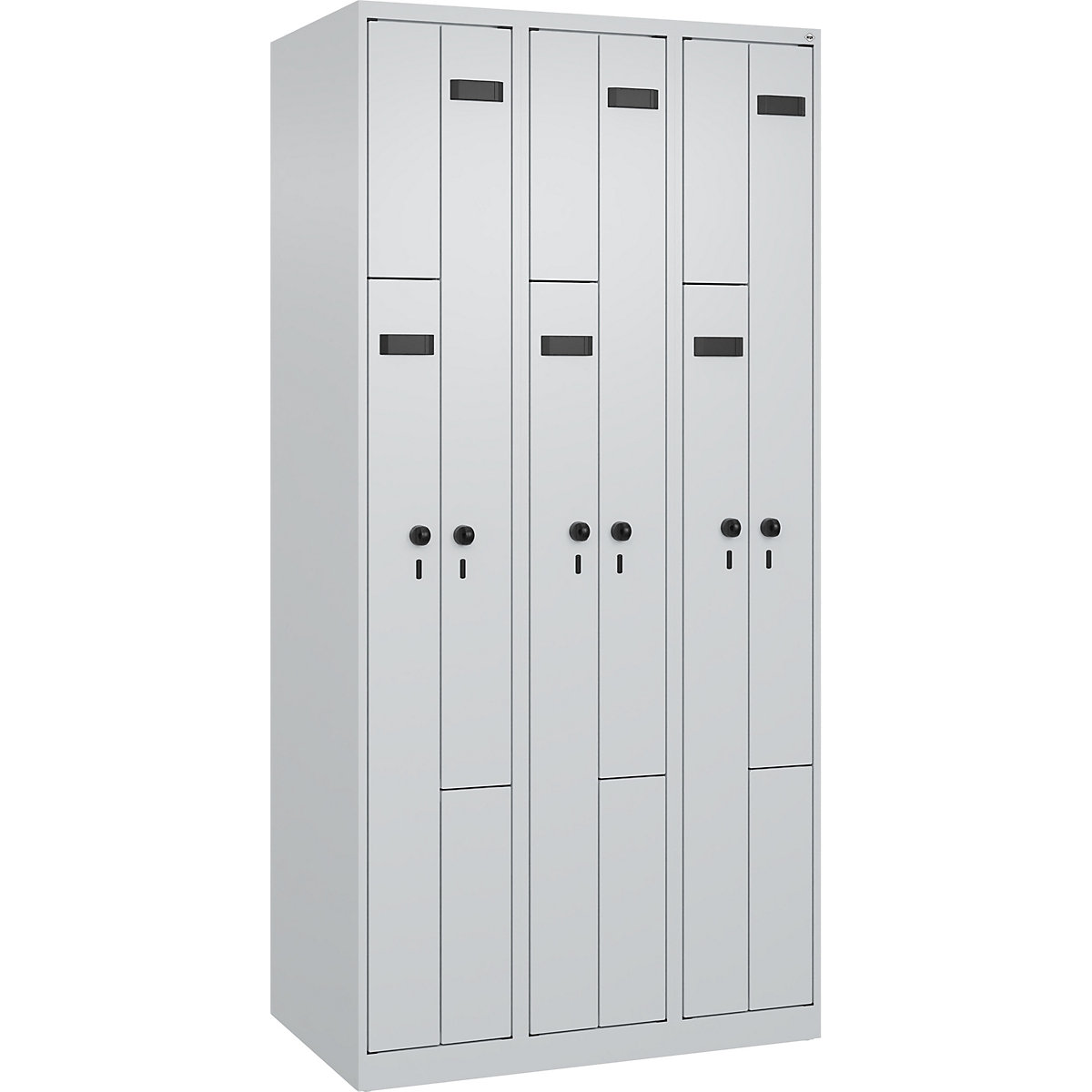 Vestiaire à portes en Z Evolo PLUS (Illustration du produit 2)-1