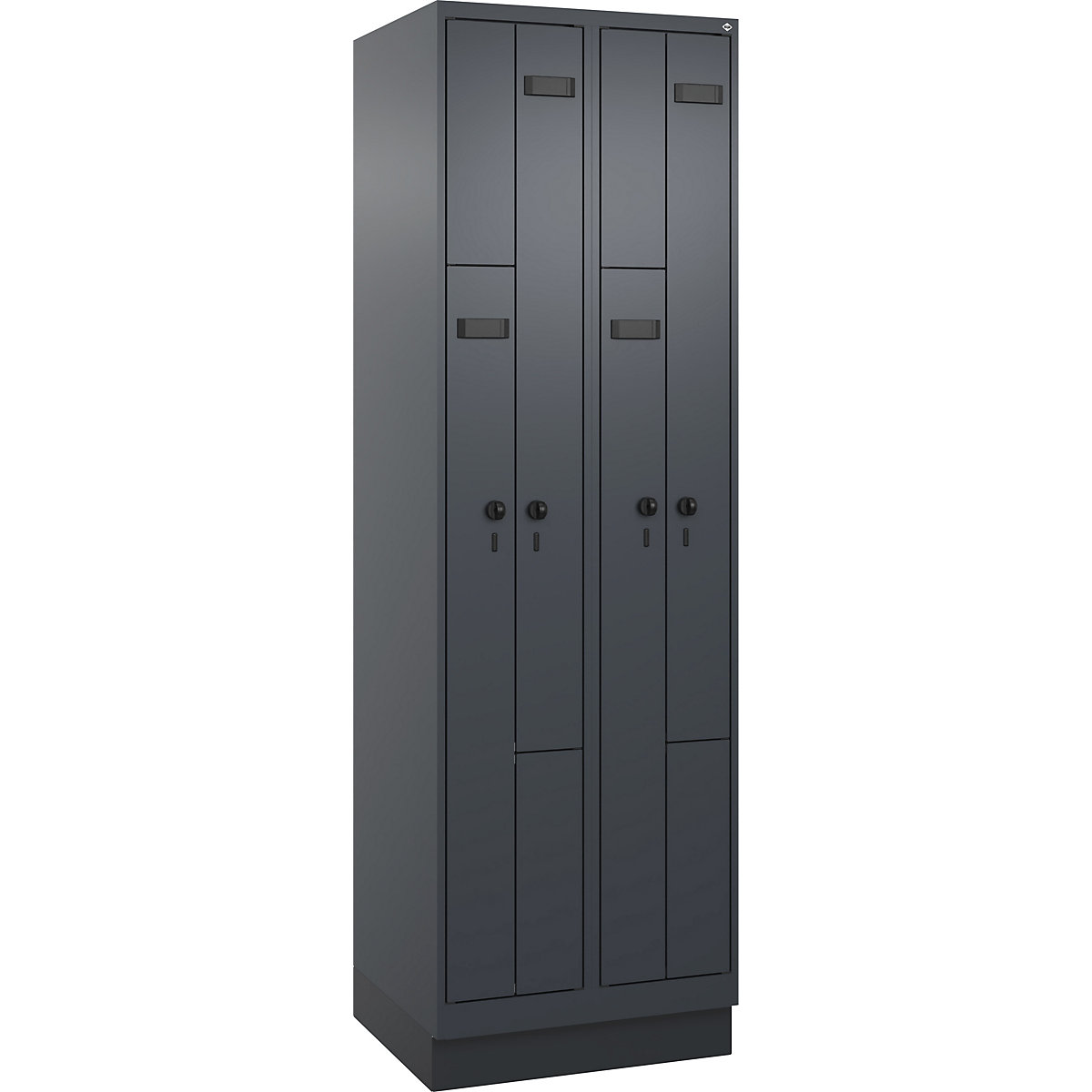 Vestiaire à portes en Z Evolo PLUS (Illustration du produit 2)-1