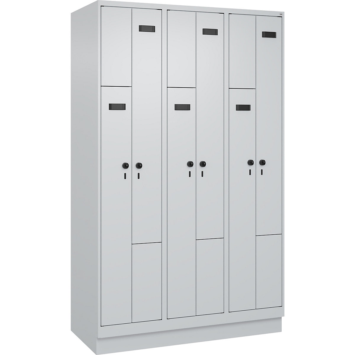 Vestiaire à portes en Z Evolo PLUS (Illustration du produit 2)-1