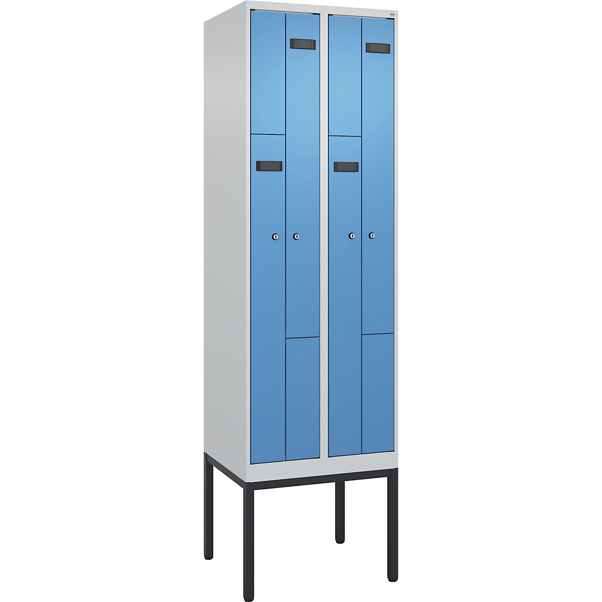 Vestiaire à portes en Z Evolo PLUS (Illustration du produit 2)-1