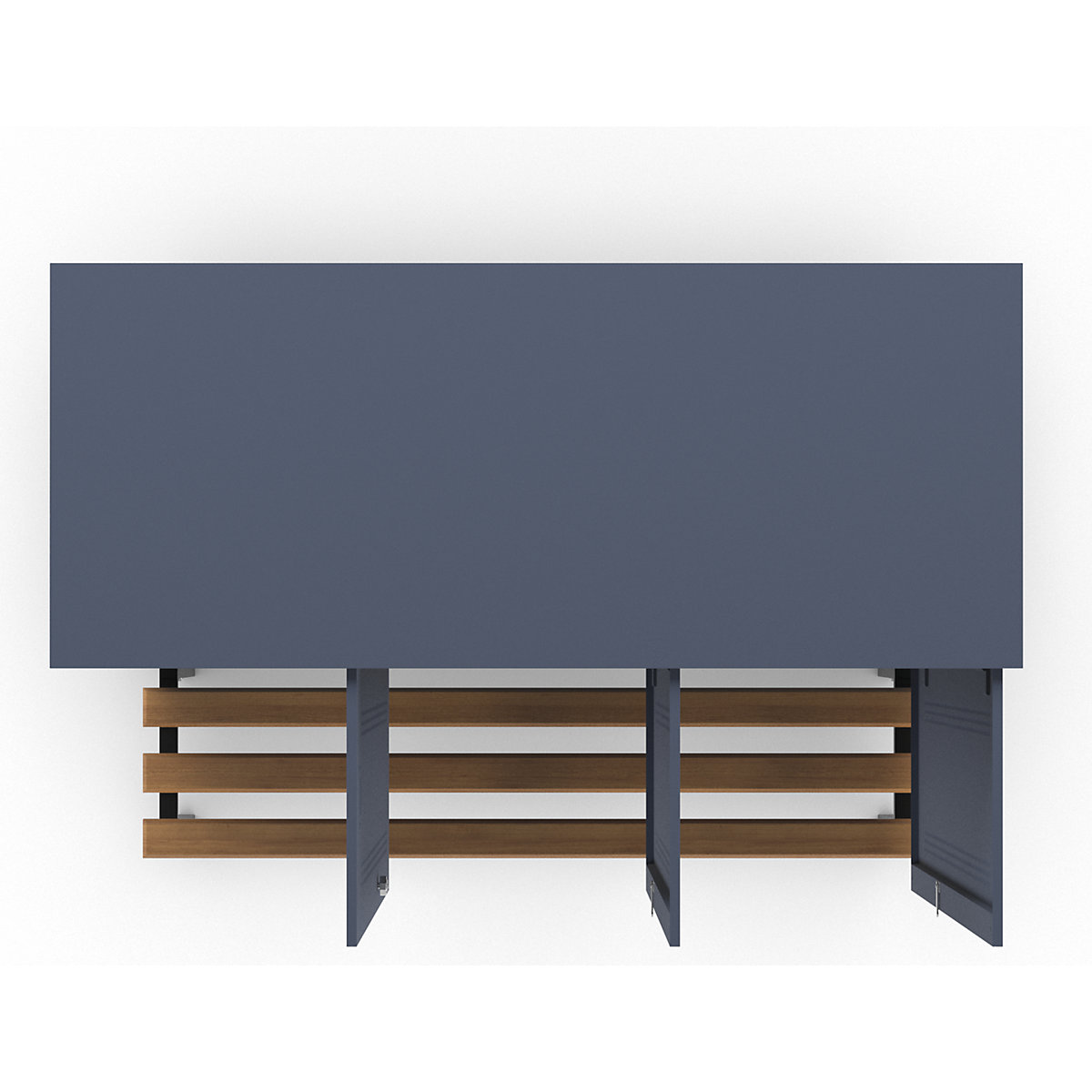 Vestiaire Berlin 1 avec banc – Wolf (Illustration du produit 6)-5