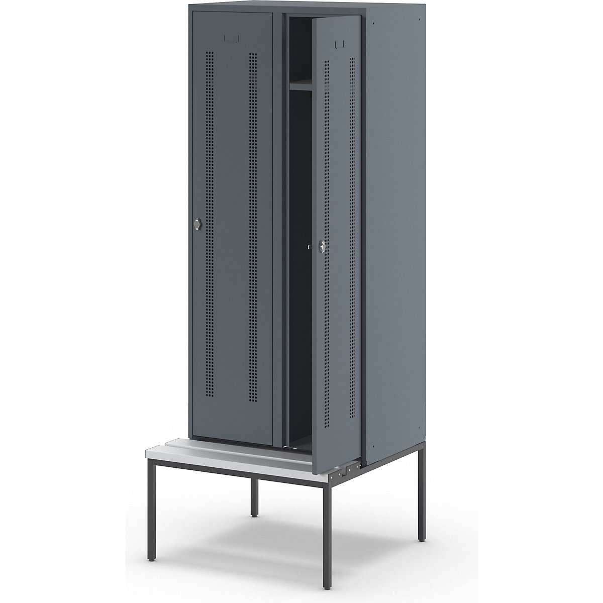 Vestiaire Berlin 1 avec banc – Wolf (Illustration du produit 8)-7