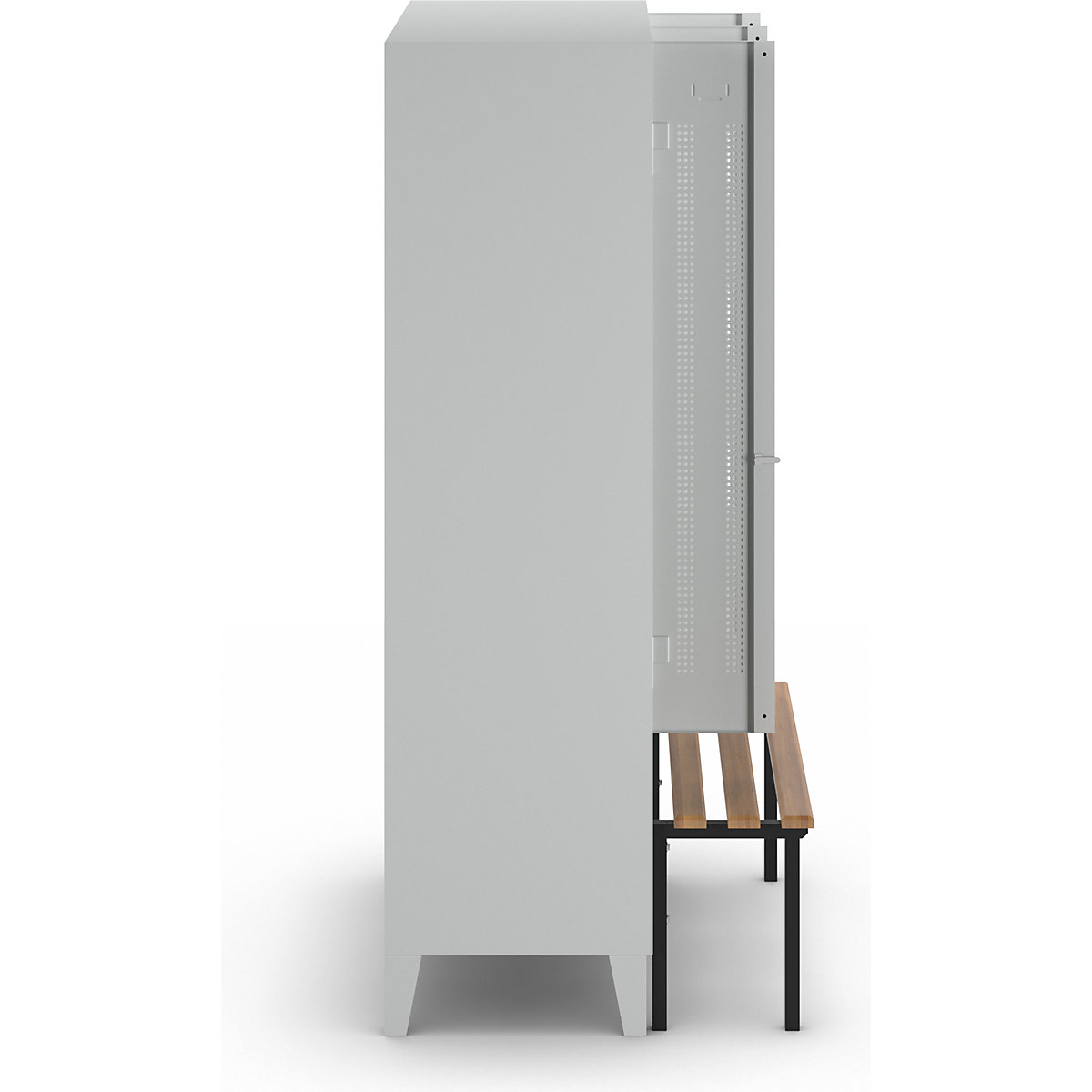 Vestiaire Berlin 1 avec banc – Wolf (Illustration du produit 4)-3