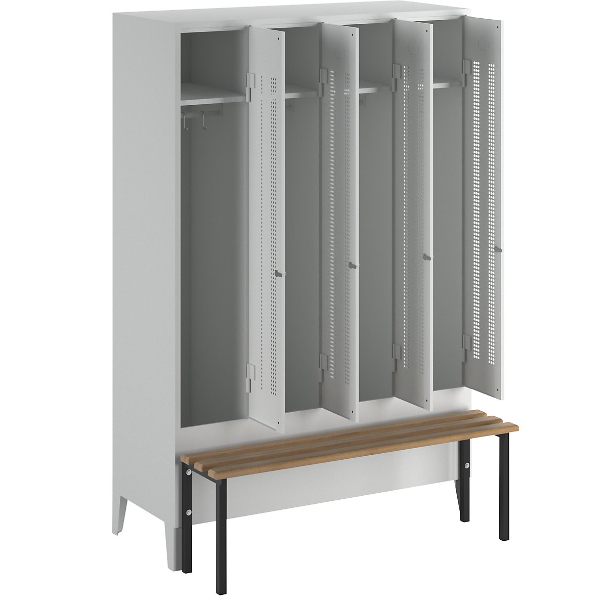 Vestiaire Berlin 1 avec banc – Wolf