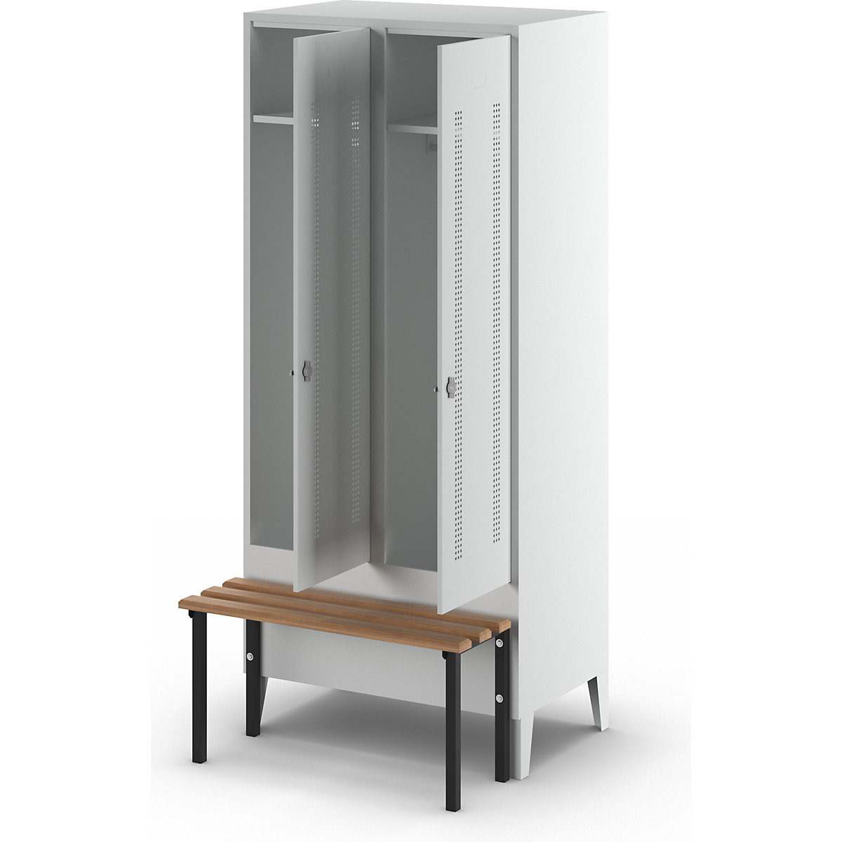 Vestiaire Berlin 1 avec banc – Wolf (Illustration du produit 8)-7