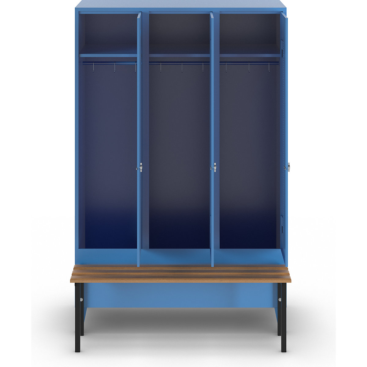 Vestiaire Berlin 1 avec banc – Wolf (Illustration du produit 3)-2