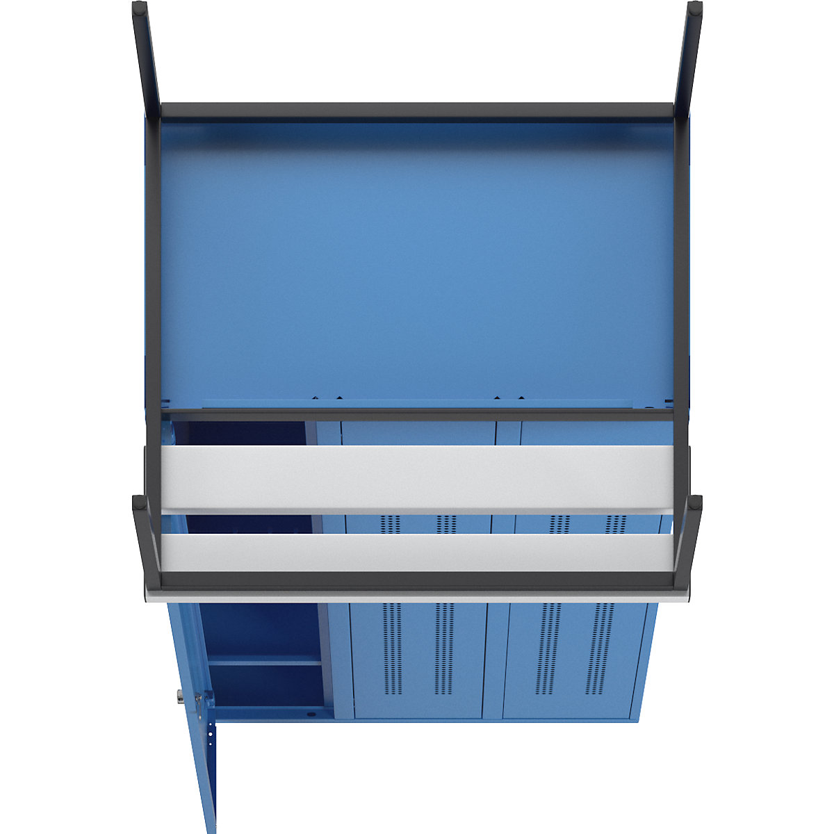 Vestiaire Berlin 1 avec banc – Wolf (Illustration du produit 7)-6