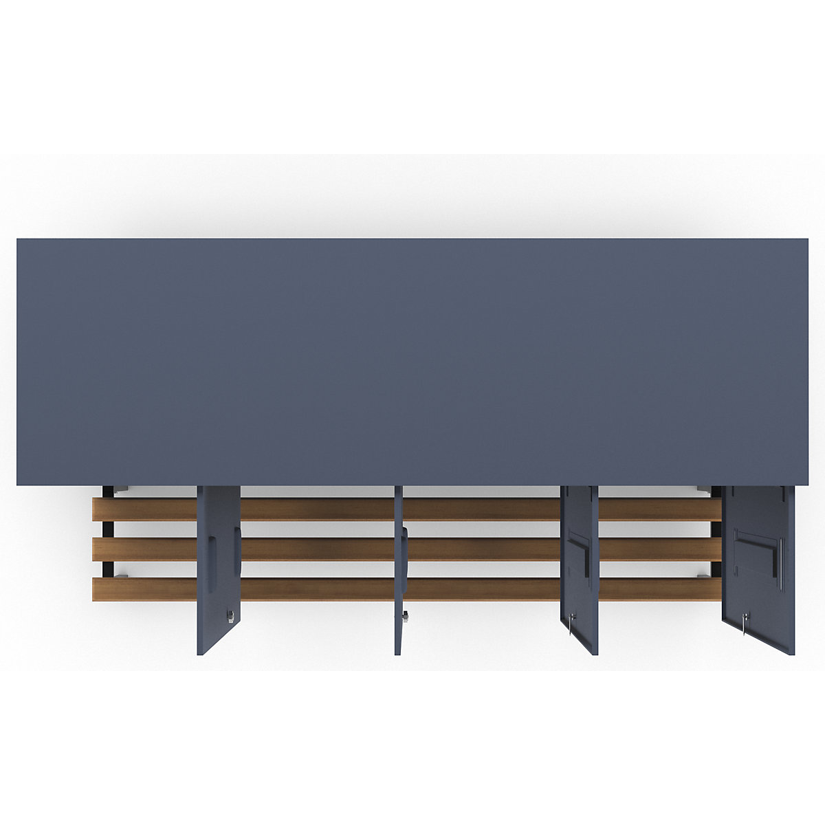 Vestiaire Berlin 2 avec banc – Wolf (Illustration du produit 6)-5