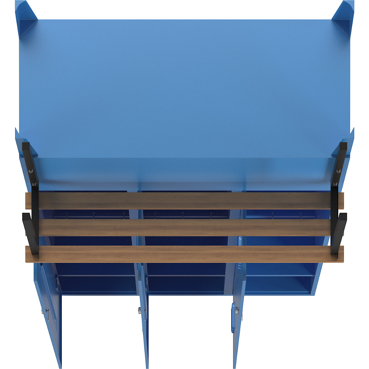 Vestiaire Berlin 2 avec banc – Wolf (Illustration du produit 7)-6