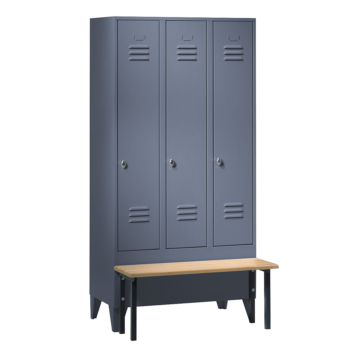 Vestiaire Berlin 2 avec banc – Wolf (Illustration du produit 9)-8