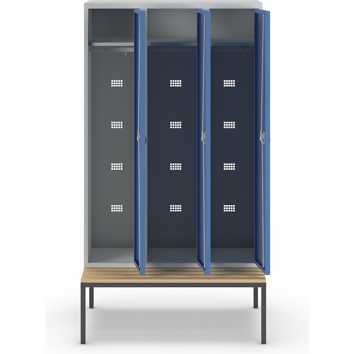 Vestiaire Bremen avec banc – eurokraft pro (Illustration du produit 4)-3