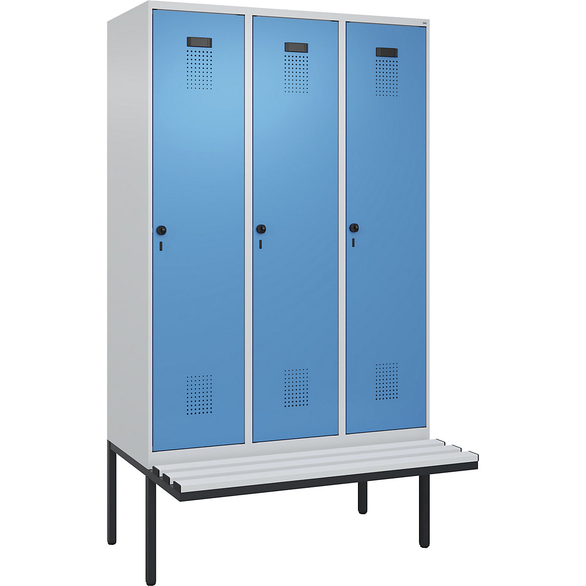 Vestiaire Evolo PLUS avec banc (Illustration du produit 2)-1