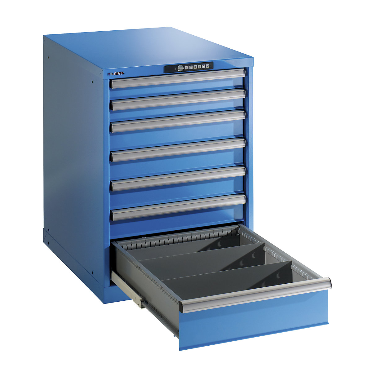 Armoire à tiroirs en tôle d'acier – LISTA (Illustration du produit 7)-6