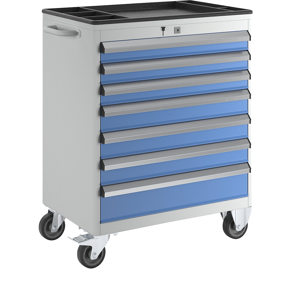 Armoire à tiroirs, mobile – eurokraft pro