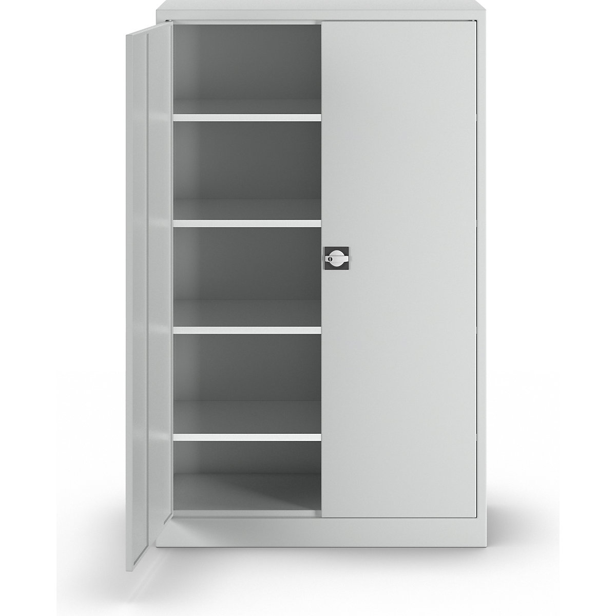 Armoire à portes battantes en tôle d'acier – eurokraft pro (Illustration du produit 4)-3