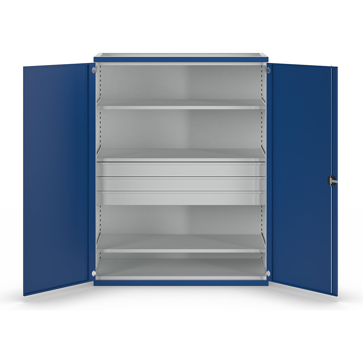 Armoire pour charges lourdes JUMBO avec 3 tablettes – ANKE (Illustration du produit 3)-2