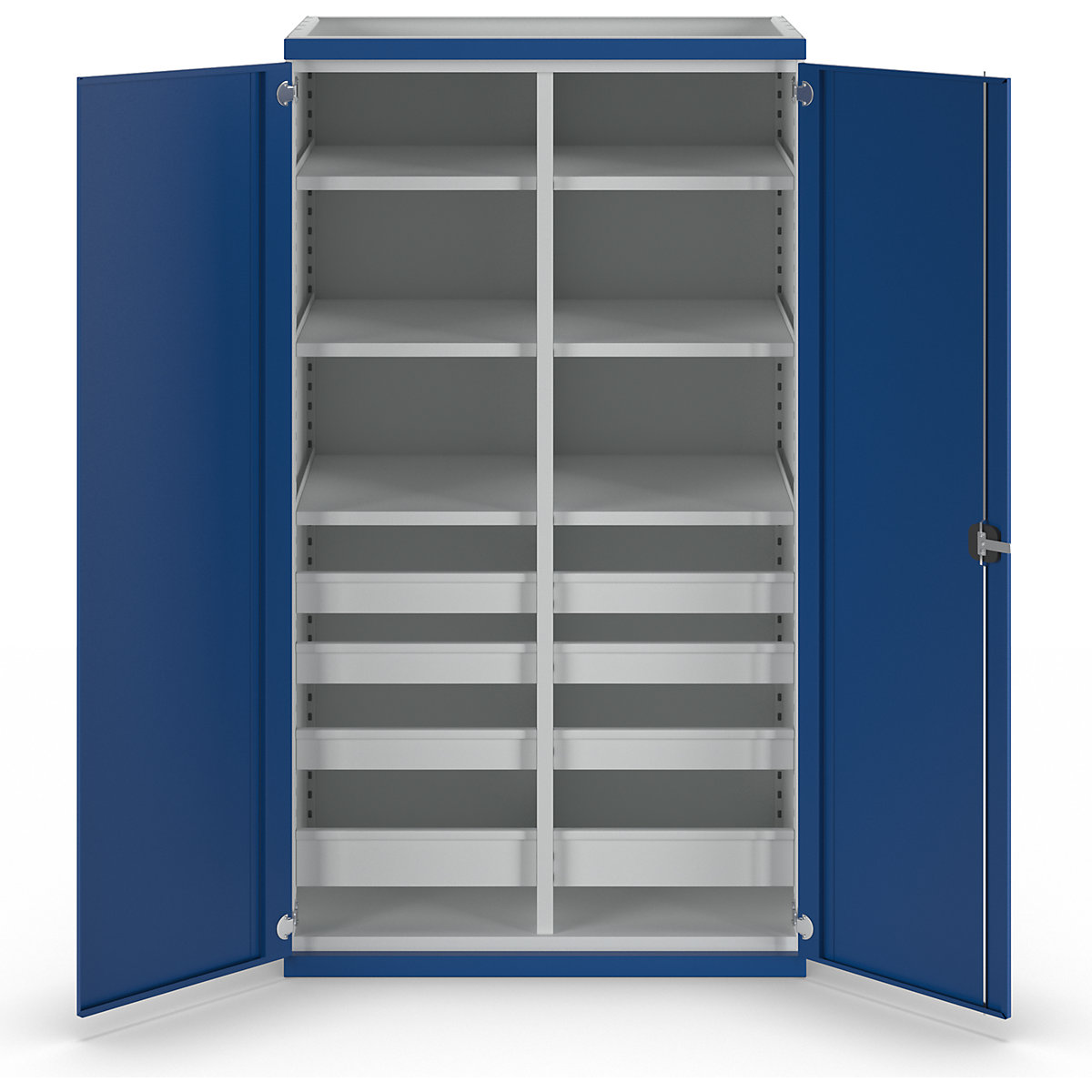 Armoire pour charges lourdes avec cloison médiane – ANKE (Illustration du produit 5)-4