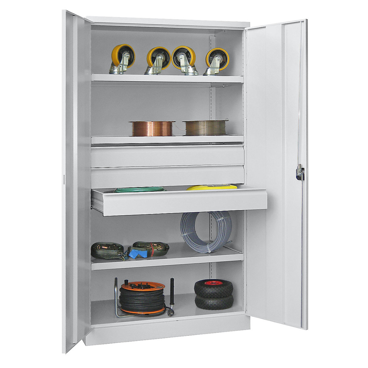 Armoire pour charges lourdes, hauteur 1950 mm – Pavoy (Illustration du produit 2)-1