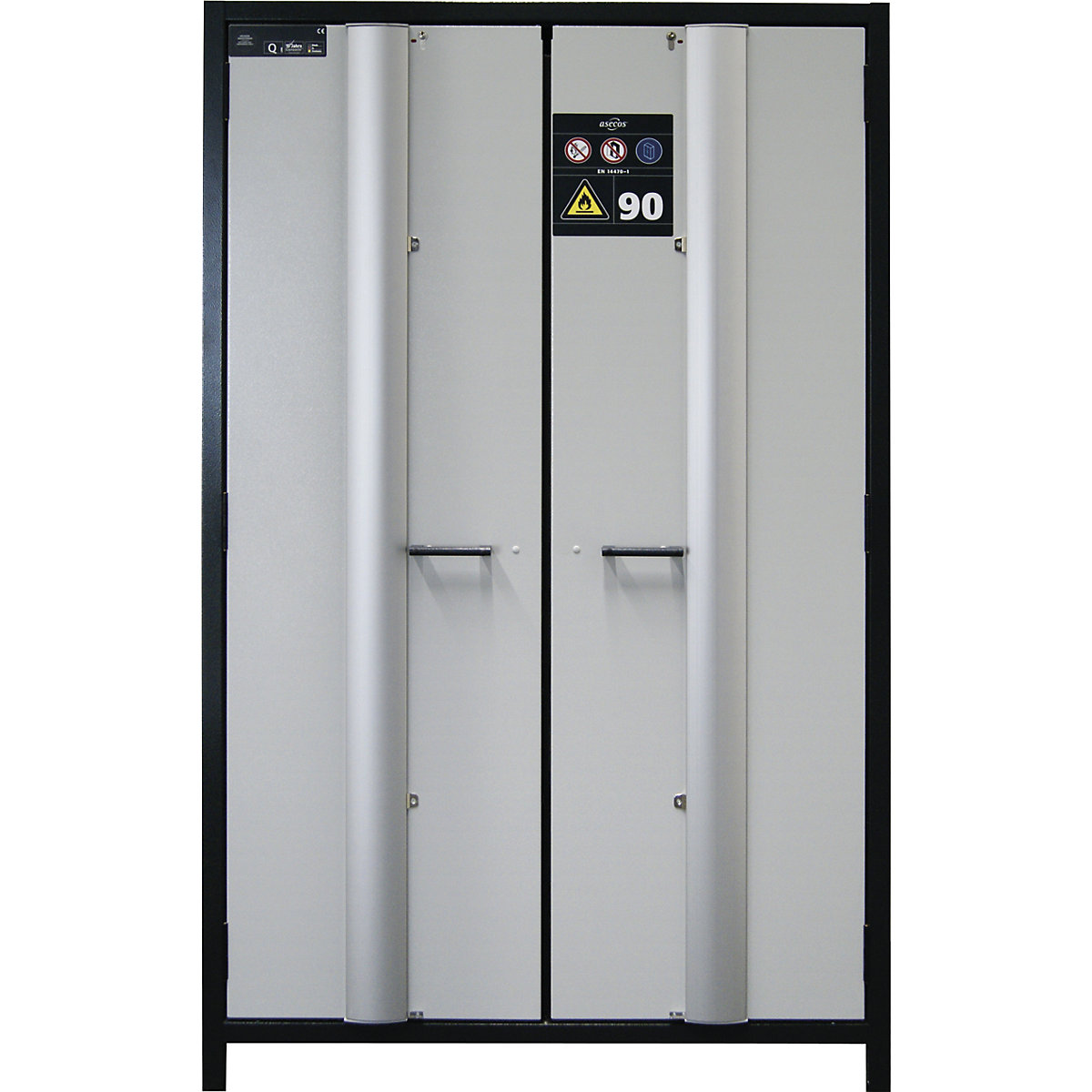 Armoire pour produits dangereux ignifuge 90 minutes, à portes pliantes – asecos (Illustration du produit 3)-2