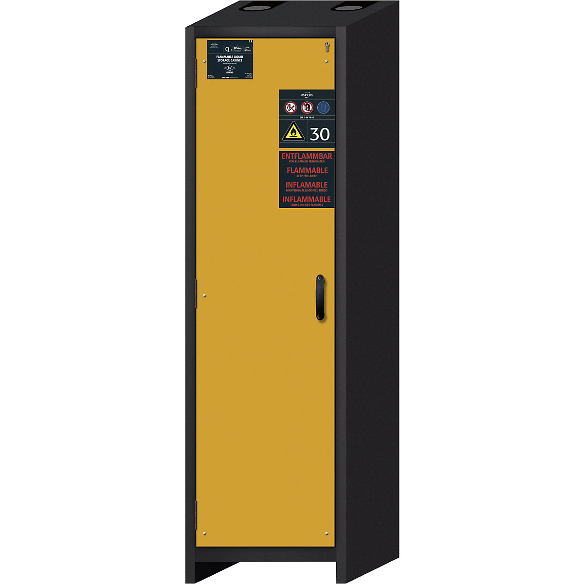 Armoire pour produits dangereux résistante au feu FM/UL/ULC/30 minutes – asecos