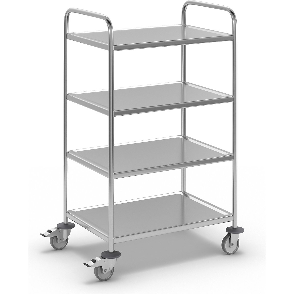 Chariot de service en inox – Kongamek