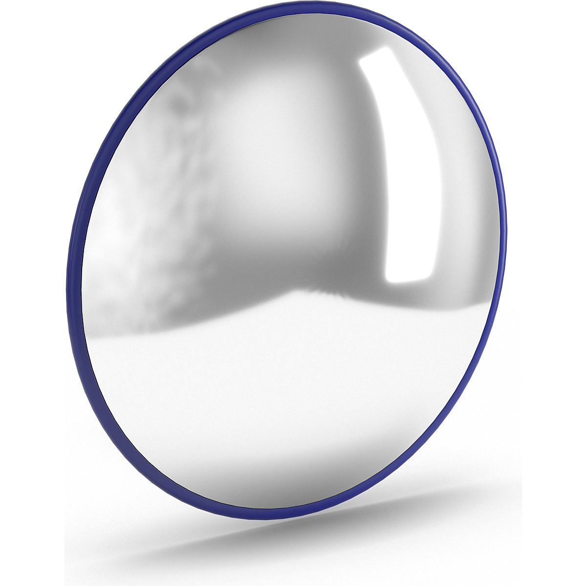 Miroir rond avec support mural télescopique – eurokraft pro