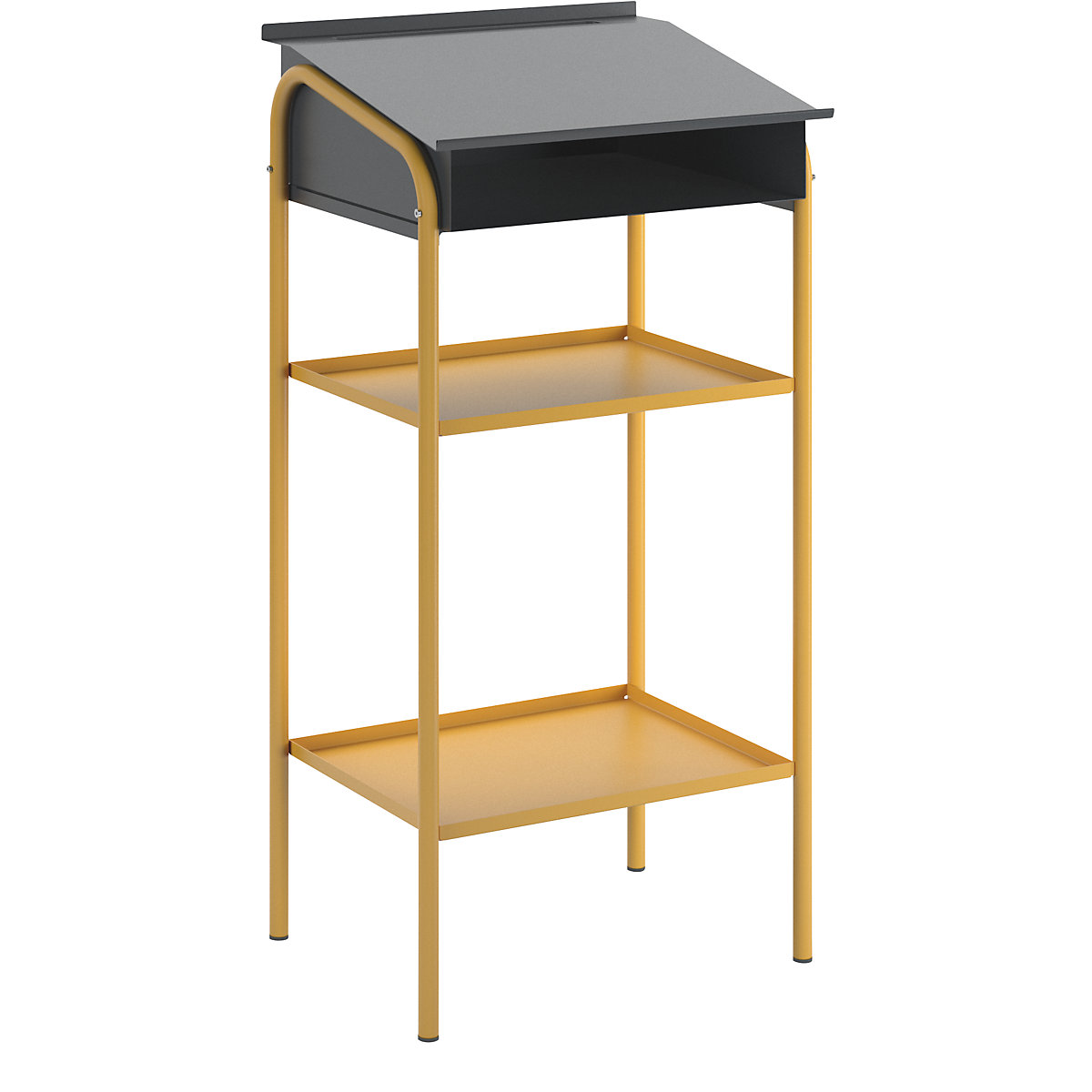 Pupitre d'atelier fixe – eurokraft basic