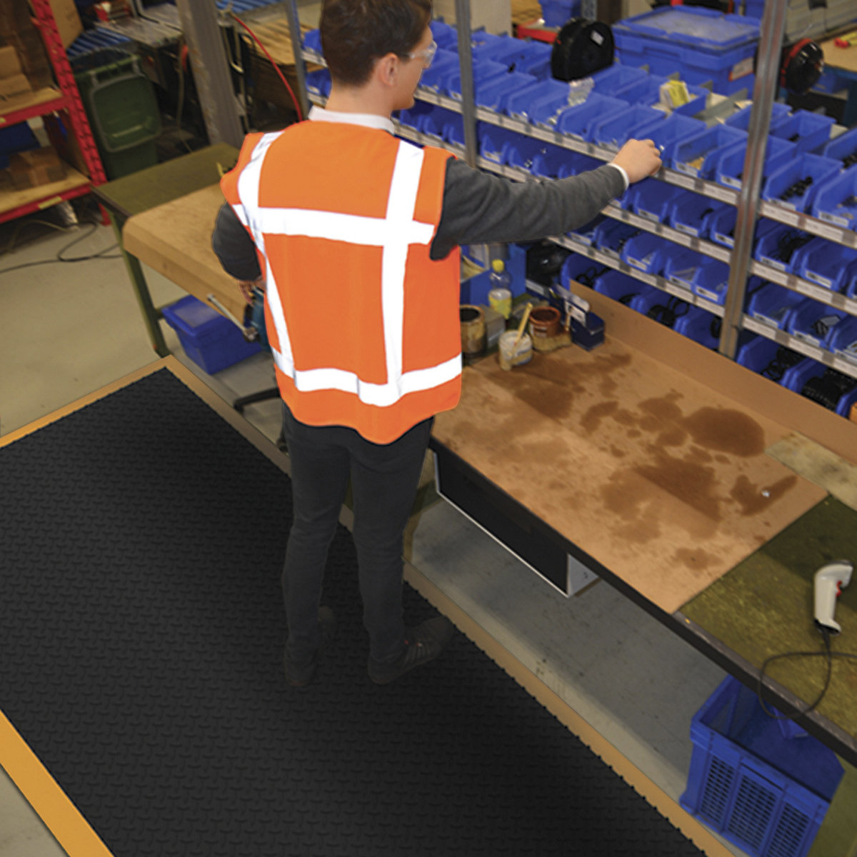 Tapis anti-fatigue Cushion Flex® – NOTRAX (Illustration du produit 13)-12