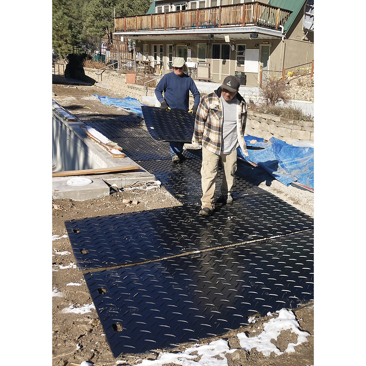 Tapis de protection de sol pour charges lourdes MambaMAT (Illustration du produit 2)-1