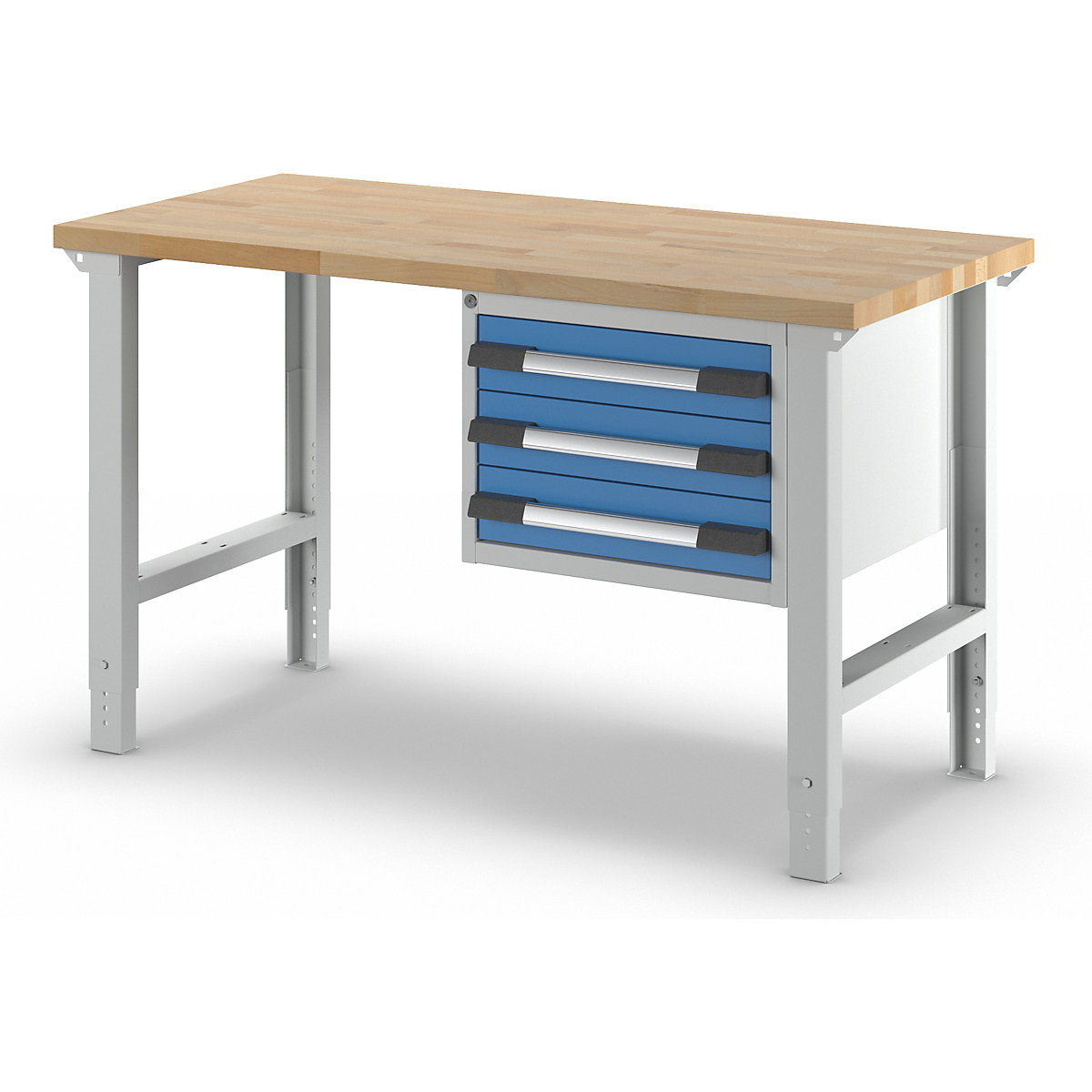 Établi avec tiroirs suspendus, système modulaire série 7000 – eurokraft pro (Illustration du produit 3)-2
