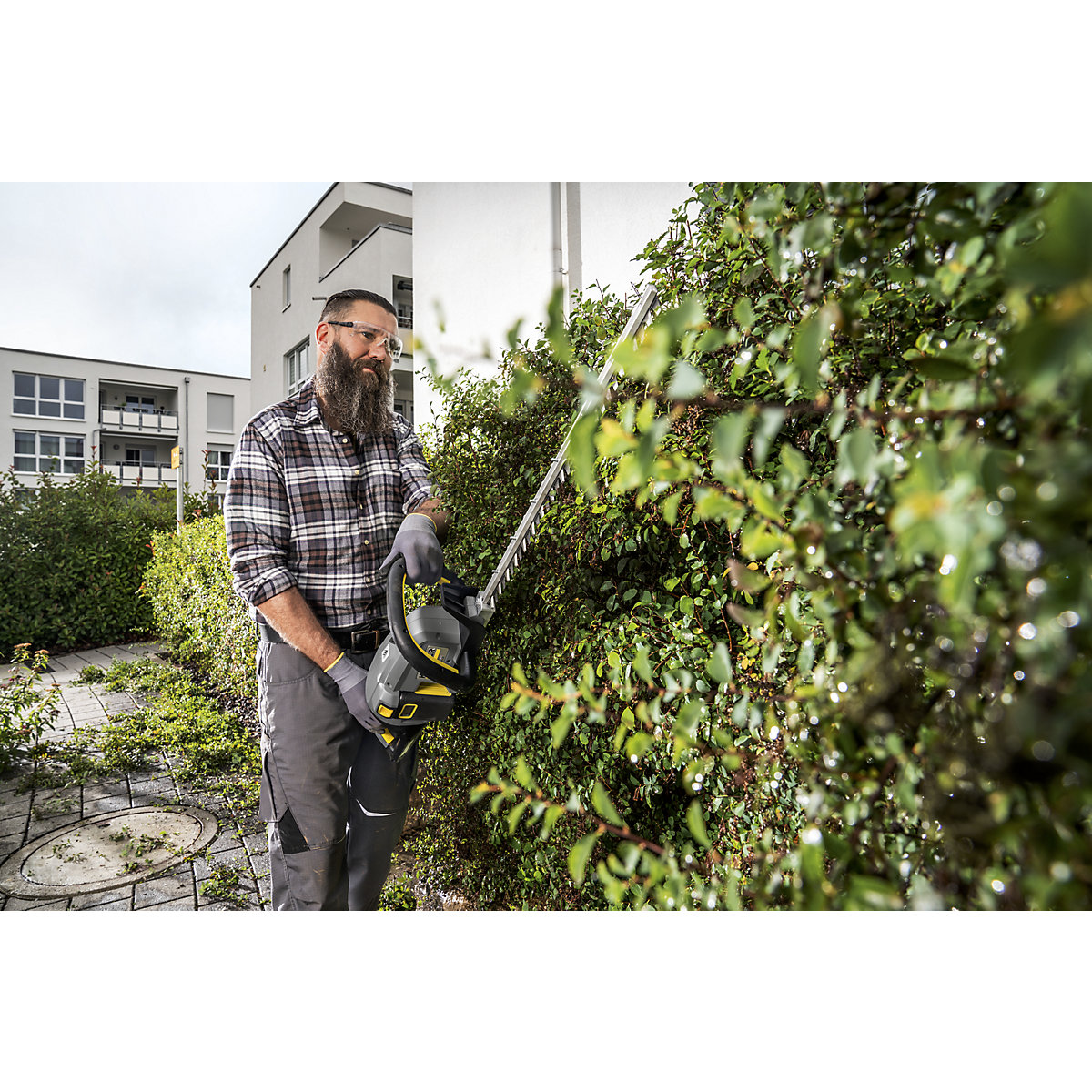 Taille-haie sur accumulateur – Kärcher (Illustration du produit 3)-2