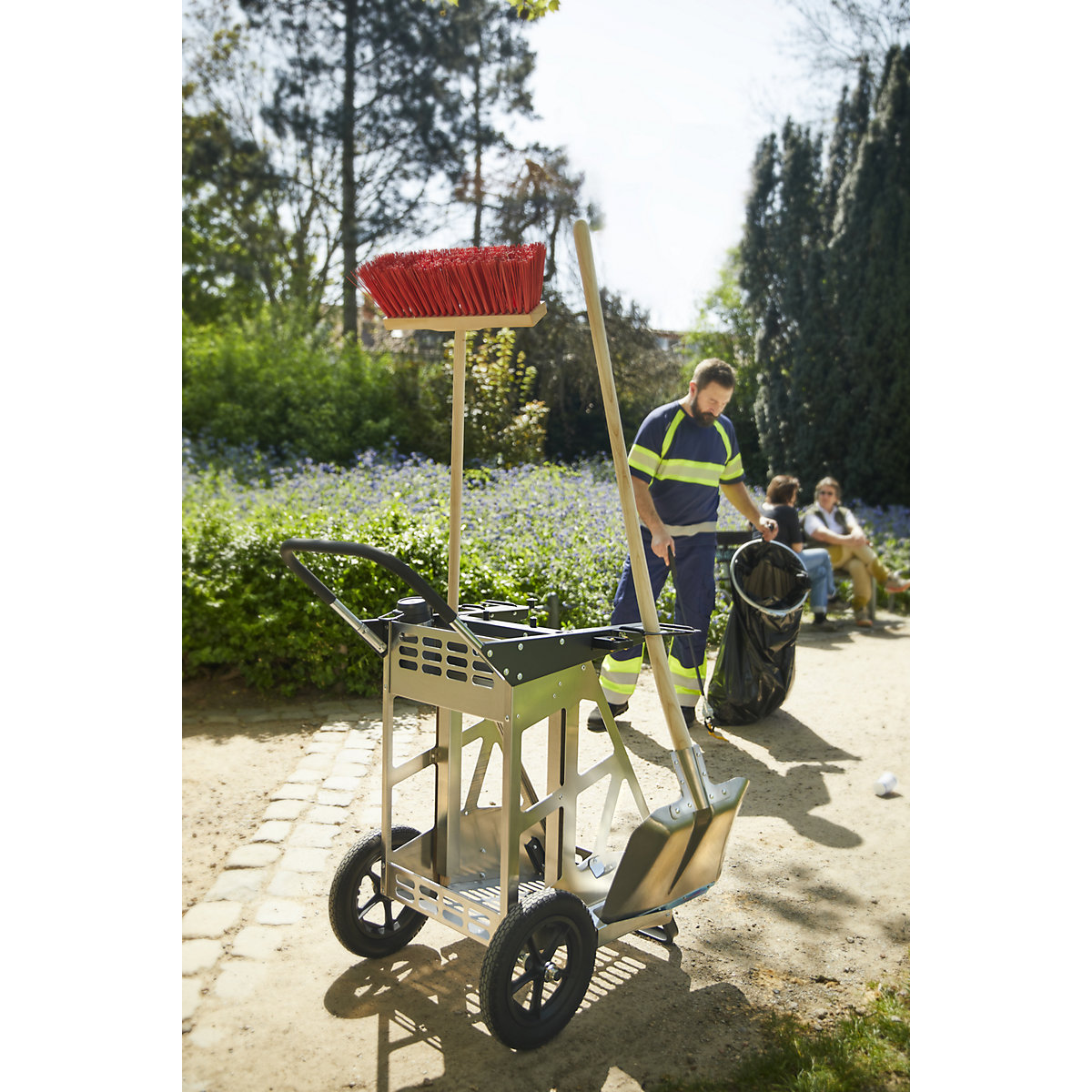 Chariot d'entretien Easy City Performa Edition – FLORA (Illustration du produit 2)-1