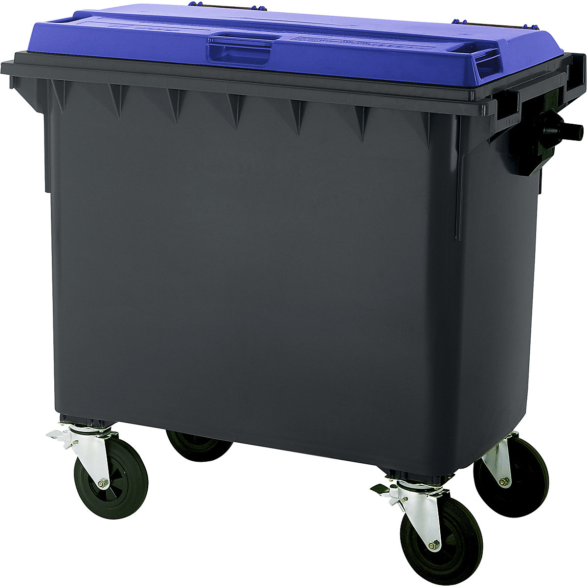 Conteneur à ordures en plastique conforme DIN EN 840