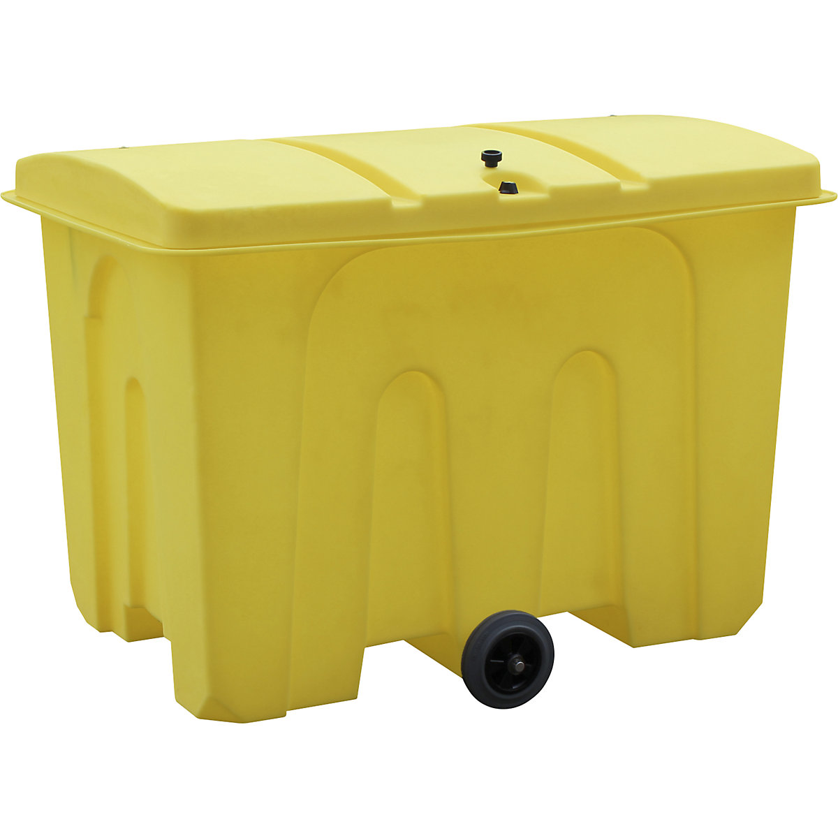 Conteneur de stockage avec roulettes