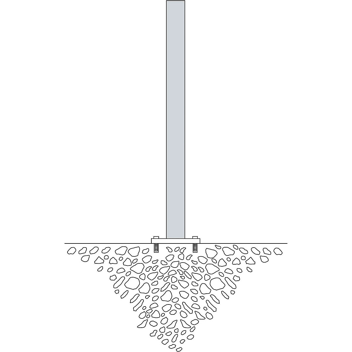 Poteau de blocage Morion – Moravia (Illustration du produit 6)-5