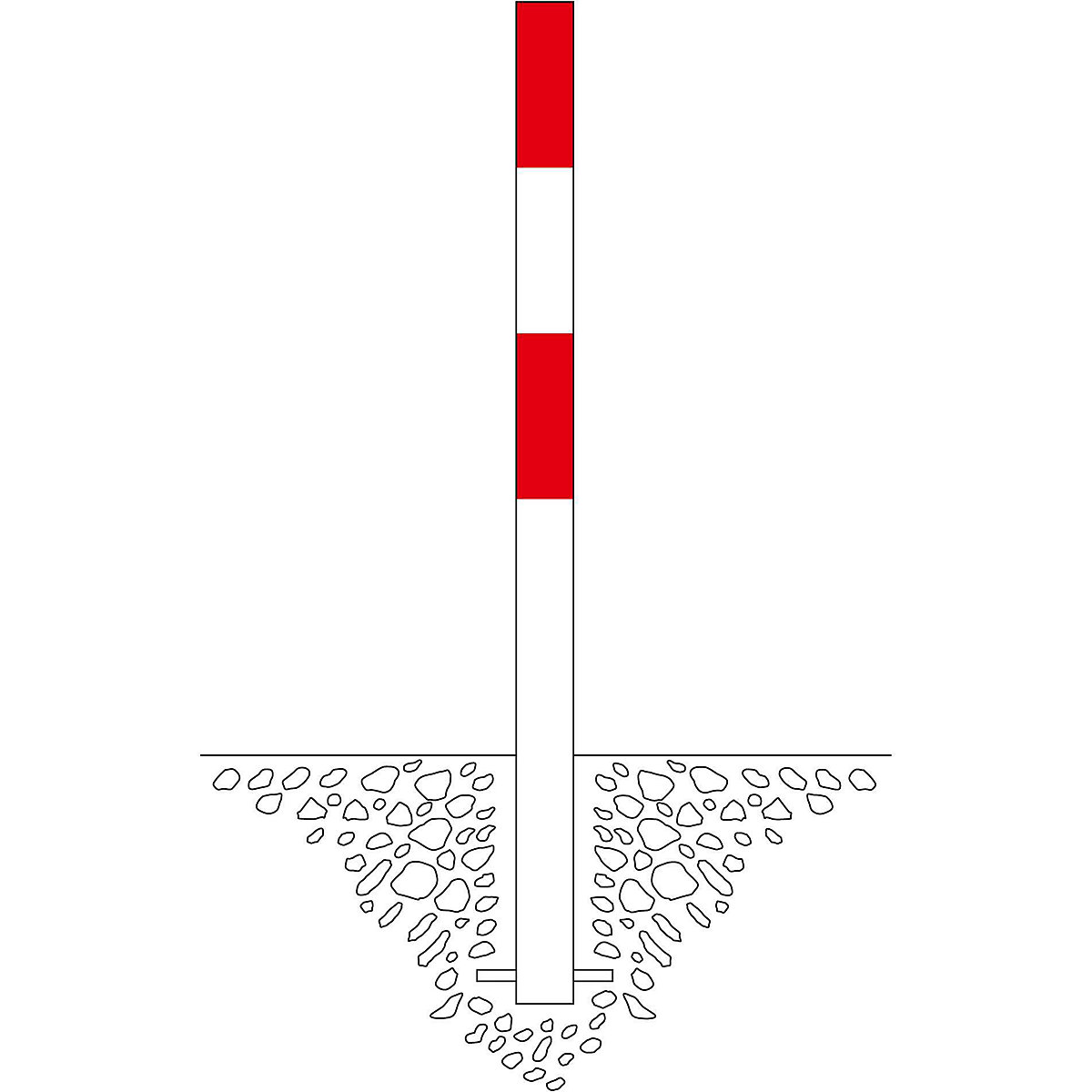 Poteau de blocage Morion – Moravia (Illustration du produit 5)-4