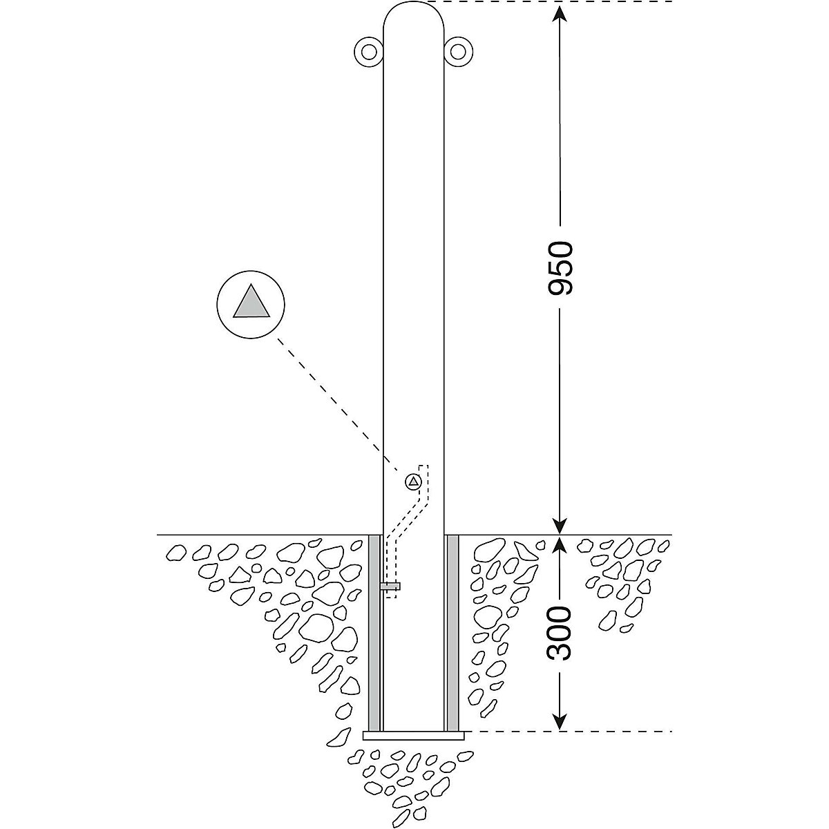 Poteau urbain – Moravia (Illustration du produit 4)-3