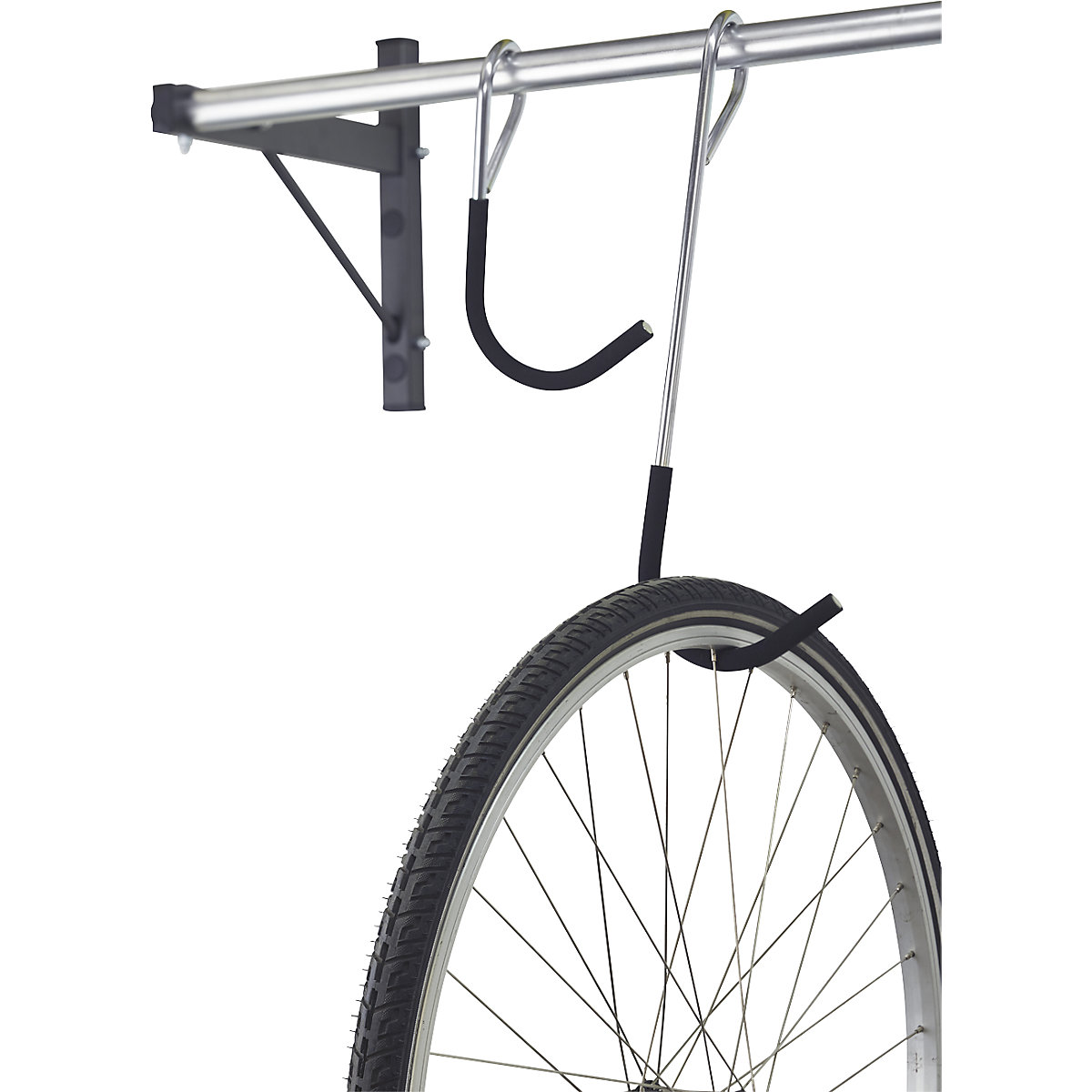 Support mural coulissant pour 5 vélos – Mottez (Illustration du produit 3)-2