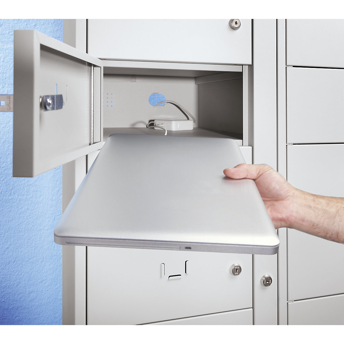 Armoire pour ordinateurs portables (Illustration du produit 4)-3