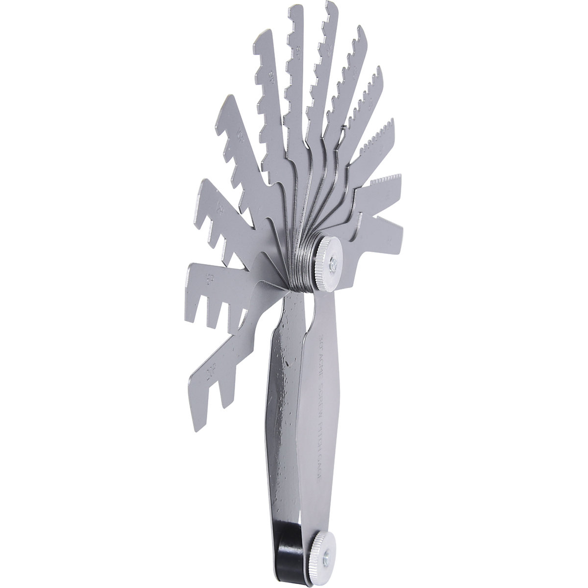 Jauge de filetage en forme de trapèze – KS Tools (Illustration du produit 2)-1