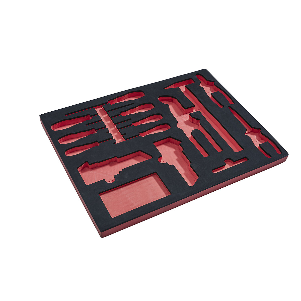 Kit d'outils avec compartiments en mousse bicolores (Illustration du produit 4)-3