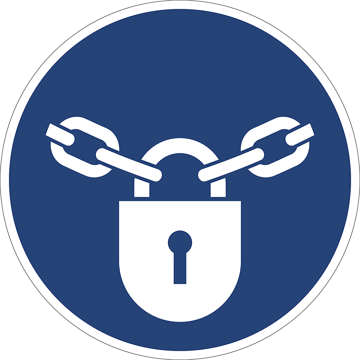 Panneaux indiquant les mesures de sécurité obligatoires