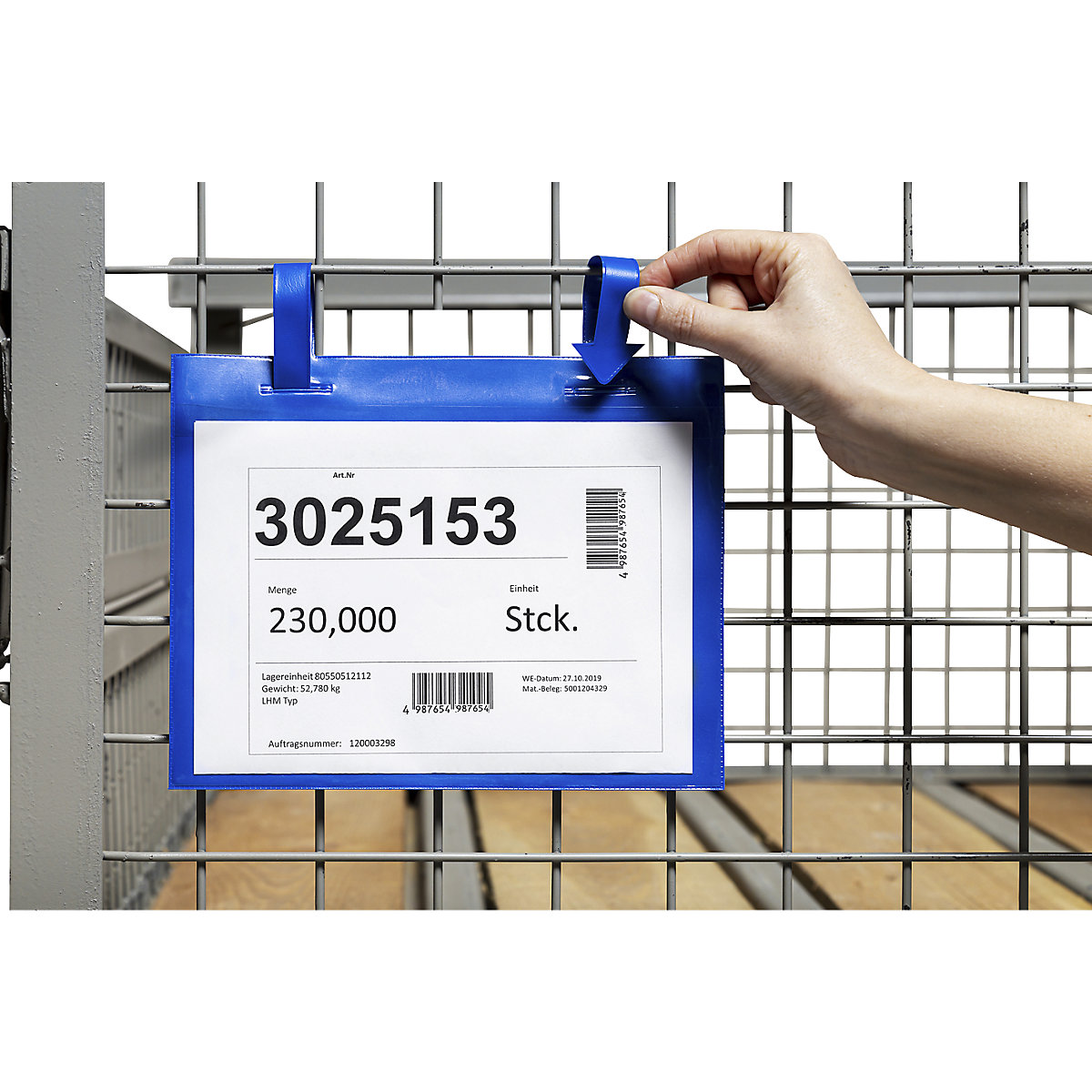 Porte-documents avec languettes de fixation (Illustration du produit 4)-3